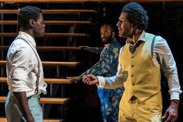 Muzikale bewerking van het boek Bruine Bonen en Kouseband