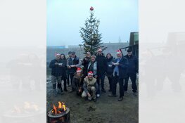 Bewoners blij met kerstboom