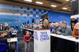 Topdrukte op Tata Steel Chess Tournament