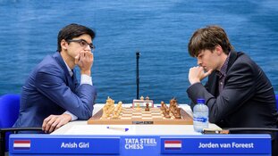 Dubbel Nederlands onderonsje op Tata Steel Chess Tournament