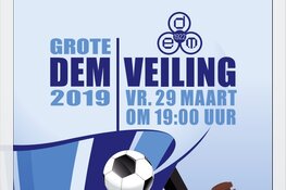 R.K.V.V. DEM organiseert grote veiling op vrijdag 29 maart